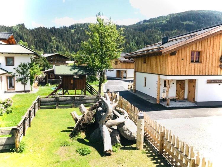 Sieglhub Chalets - Appartements - Hotel Flachau Buitenkant foto